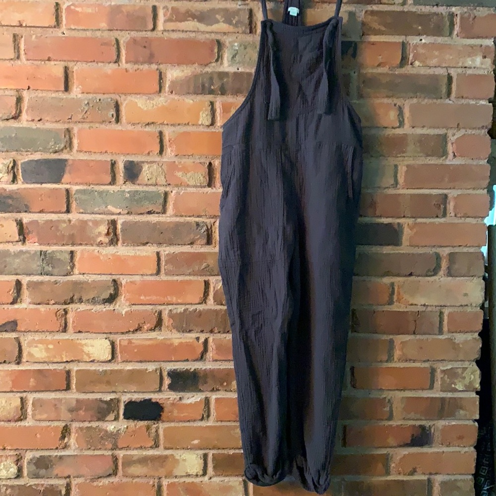 Aerie Linen Overalls